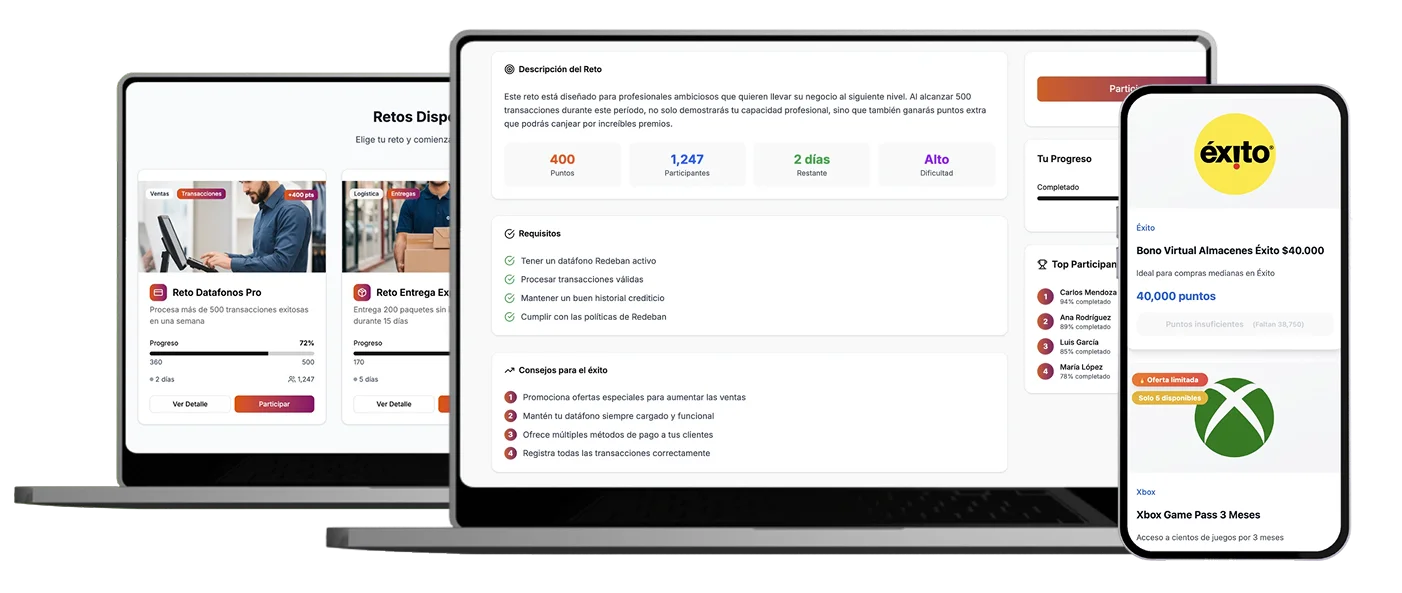 Pandoty Motivación - Sistema de Gamificación y Retos